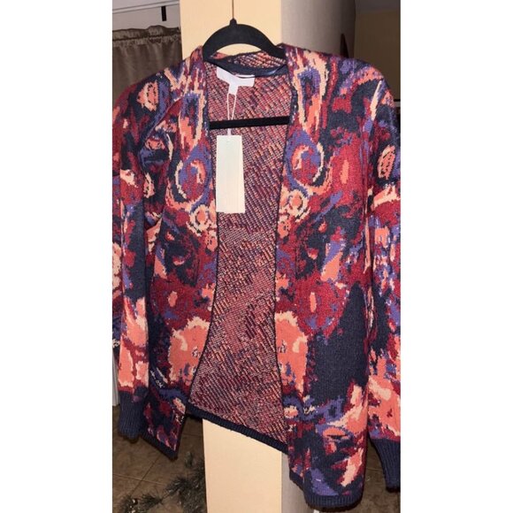Adyson Parker Sweaters - Nordstrom’s new with tags cardigan $85 retail large navy swirl asking 20$ sweate